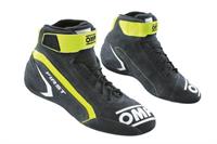 FIRST SHOES FIA 8856-2018 GRAY / FLUO YELLOW SZ. 40