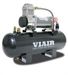 Air Compressor, Air Source, 12 V DC, 18 amps, 200 psi, 2 gallon Tank, Pressure Sensor, Safety Valve, Kit
