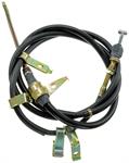 parking brake cable, 235,61 cm, rear right