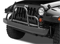 Bumper Front Rock Crawler Black with D-rings