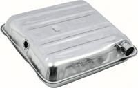1957 CHEVROLET FUEL TANK 16 GALLON WITH ROUND CORNERS - STAINLESS