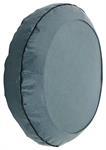 Tire Cover, Spare, 1962-64 Bonn/Cat/GP, 15", Aqua/Black Herringbone