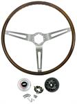 Steering Wheel Kit, Walnut, 1967-68 Chevelle/El Camino