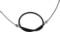 parking brake cable, 122,56 cm, rear right