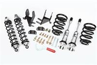 Coilover Kit, Phantom Series, Front/Rear, Twin-Tube, 2" Body, Aluminum, 450 lbs./in. Front, 140 lbs./in. Rear