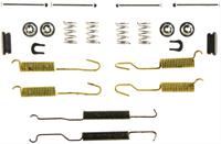 brake hardware kit, drum brakes, rear