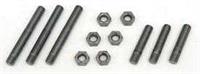 Exhst Stud/Nut Set,S/S,57-72 Stainless Steel