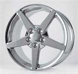 Wheel,C6 Rpro Chr 17X8.5,93-02