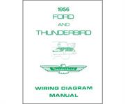 Wiring Diagram/ 1956 Ford/tbir