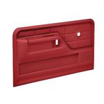 doorpanels, molded ABS, red