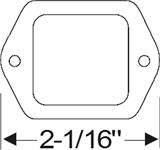 Gasket, terminal block t'light