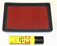 High Performance, Stock Replacement Airfilter Vortex ( 242x159mm )
