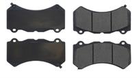 Disc Brake Pad Set, Centric Premium Semi-Metallic Brake Pads with Shims and Hardware