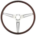 Steering Wheel, 1969 Buick/Chevrolet, Rosewood