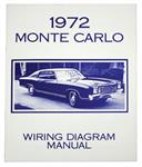 Wiring Diagram Manual, 1972 Monte Carlo