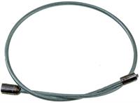 parking brake cable, 45,09 cm, intermediate