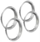 1965-68 14x6 Rally I Trim Ring-Stainless Steel