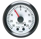 Boost Pressure Gauge 52mm White Dial ( no mounting kit included )