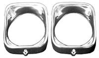 Headlight Bezels, Inner & Outer, Left