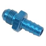 Fuel Hose Fitting, Straight, Aluminum, Black Anodized, -10 AN Female Threads, 3/8 in. Hose Barb, Each