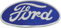 Radiator Emblem, Ford Script, Porcelain