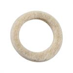 Felt seal for crankshaft pilot bearing