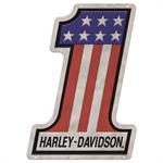 plåtskylt, "Harley Davidson", 45x32cm
