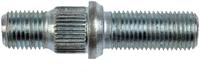 M14-1.50 Double Ended Wheel Stud - 16.51mm Knurl, 69mm Length