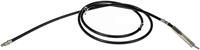 parking brake cable, 277,70 cm, rear right