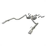 Exhaust System, American Thunder, Crossmember Back, Dual, Steel