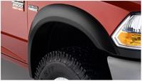 Fender Flares, Extend-A-Flare, Front, Dura-Flex Thermoplastic, Black, 1.75 in. Flare Width, Dodge, Ram, Pair