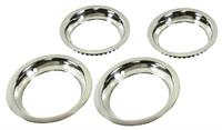 Trim Ring, Snap-on, Stainless Steel, Polished, 1.5 in. Deep, 14 x 6 and 7 in. Diameter, Each