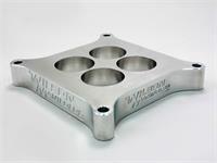 Carburetor Spacer, Billet Aluminum, 1 in. Thick, 4-Hole, Square Bore