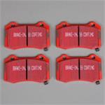 Brake Pads, Redstuff, Ceramic, Rear, Cadillac, Chrysler, Dodge, Jeep, Set