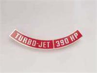 dekal luftrenare "TURBO-JET 390 HP"