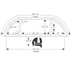 Rear Window Weatherstrip Seal