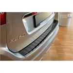 Zwart-Chroom RVS Achterbumperprotector passend voor Volvo XC60 2013-2016 'Ribs'