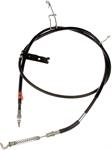 parking brake cable, 227,99 cm, rear right