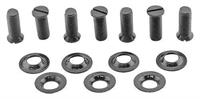 Floor Pan Screw Kit - For Metal Transmission Cover - 14 Pieces