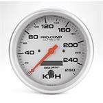 Speedometer 127mm 0-260km Ultra-lite Electronic