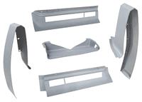 Bumper Filler Sets, 1974-76 DeVille/Fleetwood, Rear, 5pc