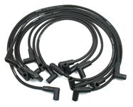 Spark Plug Wires, Flame-Thrower, Spiral Core, 8mm, Black, 90 Degree Boots,