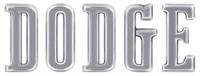 "DODGE" Charger/Coronet Hood Emblem Letter Set