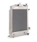 Natural Finish Downflow Radiator for Ford w/Auto Trans