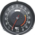 1972-74 CORVETTE TACH 5300 RED LINE