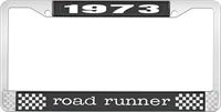 nummerplåtshållare 1973 road runner - svart