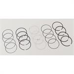 Piston Rings, Chrome, 3.346 in. Bore, 1.2mm, 1.5mm, 3.0mm Thickness, 4-Cylinder, Set