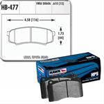 brake pads, rear, HPS