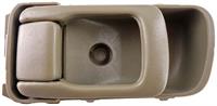 interior door handle front right, rear right beige