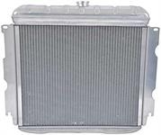 1966-69 Mopar B-Body 383/426/440 V8 With Auto Trans 22" Wide 2 Row Aluminum Desert Cooler Radiator